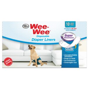 100523615-scaled-2-300x300 Wee-Wee Super Absorbent Disposable Dog Diaper Linders 10 count