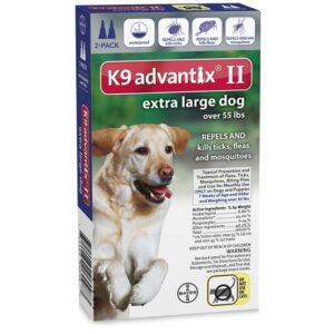 ADVX-BLUE-100-2-2-300x300 Flea and Tick Control for Dogs Over 55 lbs 2 Month Supply