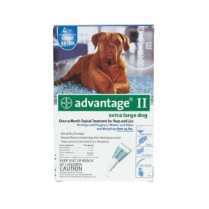 BLUE-100-4-2-300x300 Flea Control for Dogs And Puppies Over 55 lbs 4 Month Supply