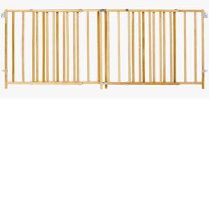 NS4649-300x300 North States Extra-Wide Swing Pet Gate Wood 60" - 103" x 27"