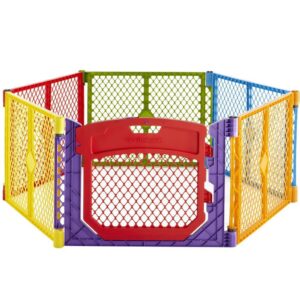 NS8750-300x300 North States Superyard Colorplay Ultimate Freestanding 6 Panel Playpen Multi-Color 30" x 26"