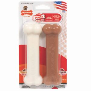 NVD003VPP-300x300 Nylabone Power Chew Bacon and Chicken Dog Toy 2 pack Wolf