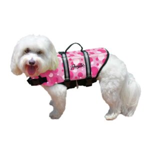 PP-ZP1400-300x300 Pawz Pet Products Nylon Dog Life Jacket Medium Pink Bubbles