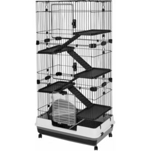 EPAE00290-300x300 Ae Cage Company Nibbles Deluxe 6 Level Small Animal Cage 32"l X 21"w X 60"h - 1 Count