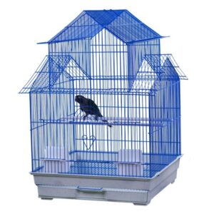 EPAE00837-300x300 Ae Cage Company House Top Bird Cage Assorted Colors 18in.x18in.x27in. - 1 Count
