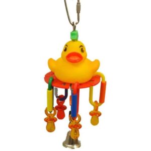 EPAE01201-300x300 Ae Cage Company Happy Beaks Lucky Rubber Ducky Bird Toy - 1 Count