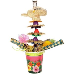 EPAE01248-300x300 Ae Cage Company Happy Beaks Tropical Punch Cocktail Bird Toy - 1 Count