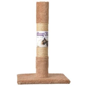 epna49013-300x300 Classy Kitty Cat Decorator Scratching Post - Carpet & Sisal - 26in. High (assorted Colors)