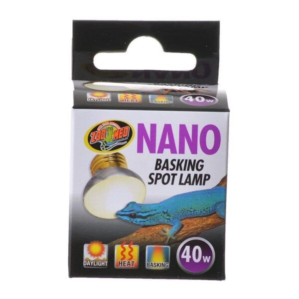 zoo med nano basking spot lamp 40 watt