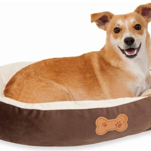 dk26944__4-300x300 Aspen Pet Oval Nesting Pet Bed Brown for Dogs / 1 count Aspen Pet Oval Nesting Pet Bed Brown for Dogs