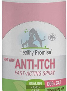 ff01736p__1-222x300 Four Paws Pet Aid Medicated Anti-Itch Spray / 96 oz (12 x 8 oz) Four Paws Pet Aid Medicated Anti-Itch Spray