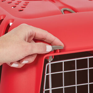 hy01957__5-300x300 MidWest Spree Pet Carrier Red Plastic Dog Carrier / X-Small - 1 count MidWest Spree Pet Carrier Red Plastic Dog Carrier