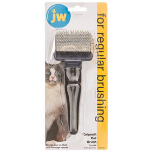jw65033__1-300x300 JW Pet GripSoft Cat Brush for Regular Brushing / 1 count JW Pet GripSoft Cat Brush for Regular Brushing