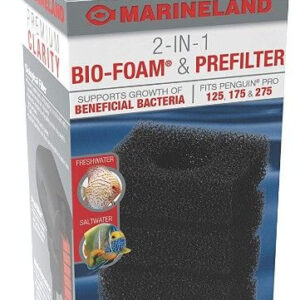 m78253__1-300x300 Marineland 2 in 1 Bio Foam Prefilter Penguin Pro 125, 175 and 275 / 1 count Marineland 2 in 1 Bio Foam Prefilter Penguin Pro 125, 175 and 275