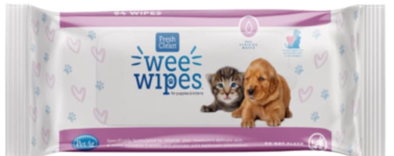 Natures Miracle Deodorizing Bath Wipes for Dogs Clean Breeze Scent - 25 Count