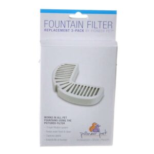 pio00212__1-300x300 Pioneer Pet Replacement Filters for Stainless Steel and Ceramic Fountains / 3 count Pioneer Pet Replacement Filters for Stainless Steel and Ceramic Fountains