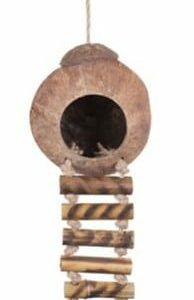 pp08010p__2-194x300 Penn Plax Coconut Coco-Hide with Ladder / 5 count Penn Plax Coconut Coco-Hide with Ladder