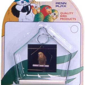 pp90217__1-300x300 Penn Plax Wooden Parakeet Swing / Small - 1 count Penn Plax Wooden Parakeet Swing