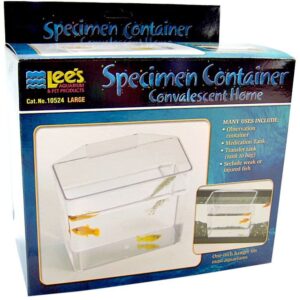 s10524__1-300x300 Lees Specimen Container Convalescent Home for Weak or Injured Fish / Large - 1 count Lees Specimen Container Convalescent Home for Weak or Injured Fish