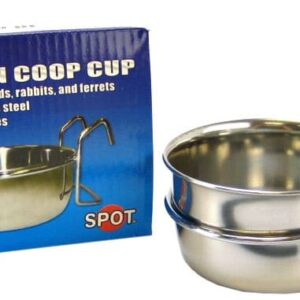 st6010__1-300x300 Spot Hook On Coop Cup Stainless Steel / 10 oz - 1 count Spot Hook On Coop Cup Stainless Steel