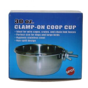 st6018__1-300x300 Spot Clamp On Coop Cup Stainless Steel / 30 oz - 1 count Spot Clamp On Coop Cup Stainless Steel