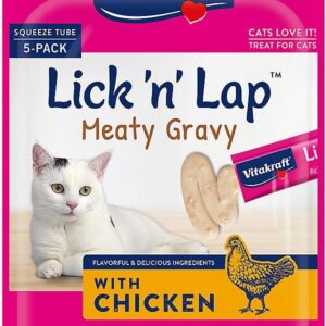 v58815__1-300x300 Vitakraft Lick n Lap Meaty Gravy with Chicken Cat Treat / 2.8 oz Vitakraft Lick n Lap Meaty Gravy with Chicken Cat Treat