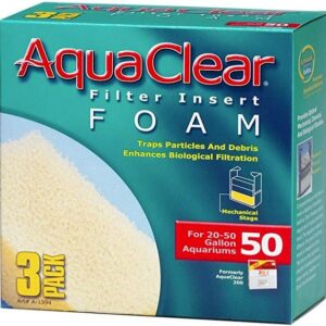 xa1394__1-300x300 AquaClear Filter Insert Foam for Aquariums / 50 gallon - 3 count AquaClear Filter Insert Foam for Aquariums
