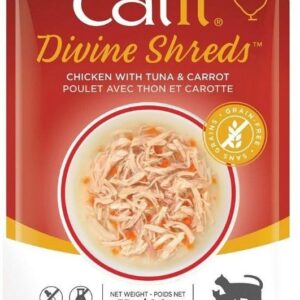 xc4683__1-300x300 Catit Divine Shreds Chicken with Tuna and Carrot / 2.65 oz Catit Divine Shreds Chicken with Tuna and Carrot