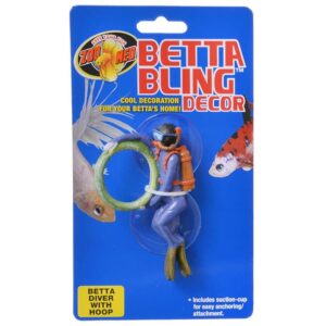 zm24222__1-300x300 Zoo Med Betta Bling Decor Diver with Hoop / 1 count Zoo Med Betta Bling Decor Diver with Hoop