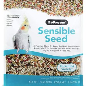 zp46020__1-300x300 ZuPreem Sensible Seed Enriching Variety for Medium Birds / 2 lb ZuPreem Sensible Seed Enriching Variety for Medium Birds