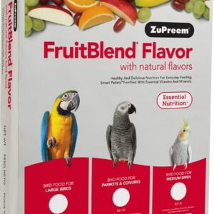 zp83170m__1-300x300 ZuPreem FruitBlend Flavor with Natural Flavors Bird Food for Parrots and Conures / 35 lb (2 x 17.5 lb) ZuPreem FruitBlend Flavor with Natural Flavors Bird Food for Parrots and Conures
