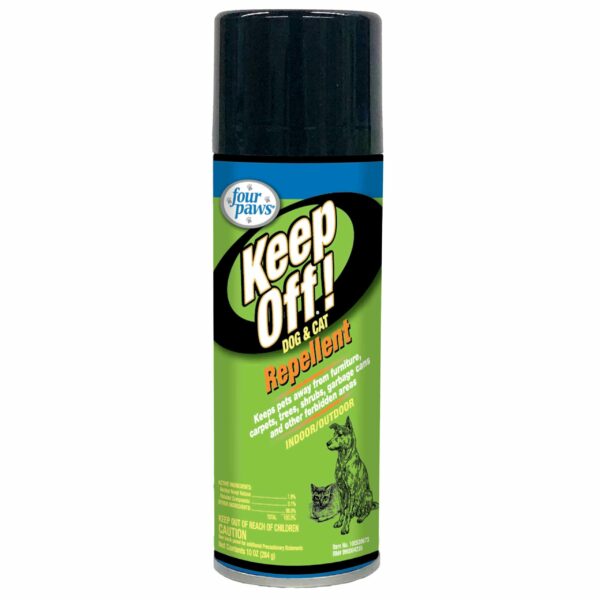 100203078-scaled-1-600x600 Four Paws Keep Off! Indoor and Outdoor Cat and Dog Repellent 10 ounces Green