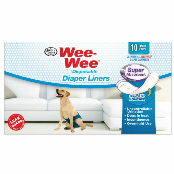 100523615-scaled-1-600x600 Wee-Wee Super Absorbent Disposable Dog Diaper Linders 10 count