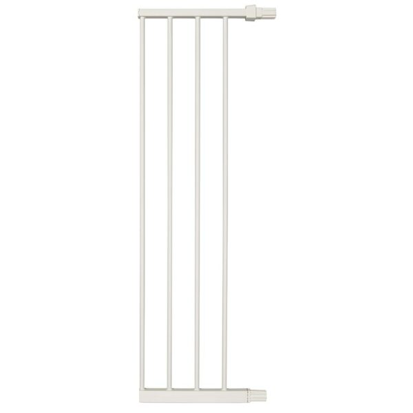 2939sw-11-600x600 Midwest Steel Pressure Mount Pet Gate Extension 11" White 11.375" x 1" x 39.125"