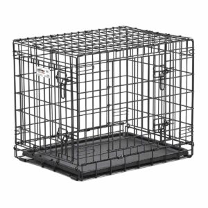 724up-300x300 Midwest Ultima Pro Double Door Dog Crate Black 25" x 18.50" x 21"