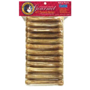 Pressed Rawhide Bones 6.5 inches 12 pack