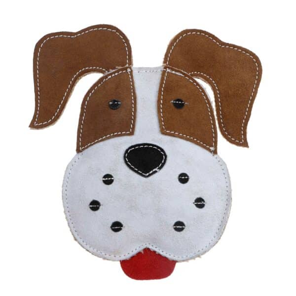 Country Tails Brown/White Face Dog Chew Toy