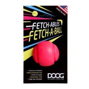 ffb01-300x300 Fetch-ables Fetch-A-Ball Dog Toy Pink 2.75″ x 2.75″ x 2.75″