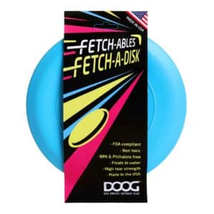 ffs02-300x300 Fetch-ables Fetch-A-Disc Dog Toy Blue 8.25″ x 8.25″ x 0.25″