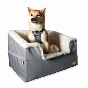 kh100546484-300x300 K&H Pet Products Bucket Booster Pet Seat Collapsible Rectangle Large Gray 21" x 16" x 14"