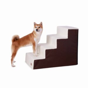 kh100546492-300x300 K&H Pet Products Pet Stair Steps 4 Stair Chocolate 28" x 16" x 22"