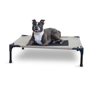 kh100546561-300x300 Original Pet Cot Elevated Pet Bed Medium Taupe/Black 25″ x 32″ x 7″