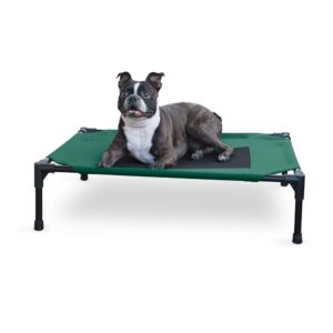 kh100546562-300x300 Original Pet Cot Elevated Pet Bed Medium Green/Black 25″ x 32″ x 7″