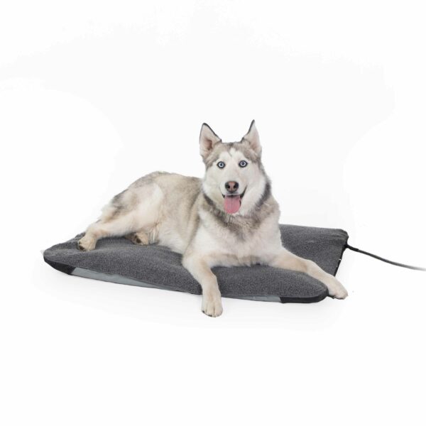 kh100546594-600x600 Lectro-Soft Outdoor Heated Pet Bed Large Gray 25″ x 36″ x 1″