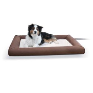 kh1099-300x300 Deluxe Lectro-Soft Outdoor Heated Pet Bed Large Brown 34.5″ x 44.5″ x 4.5″