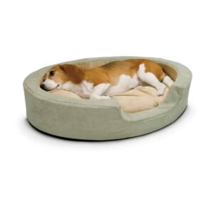 kh1913-300x300 Thermo Snuggly Sleeper Oval Pet Bed