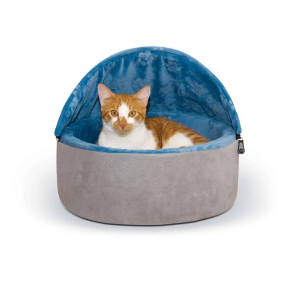 kh2996-600x600 Self-Warming Kitty Bed Hooded