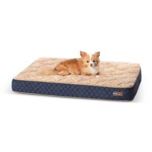 kh4653-300x300 Quilt-Top Superior Orthopedic Pet Bed Small Navy Blue 27″ x 36″ x 4″