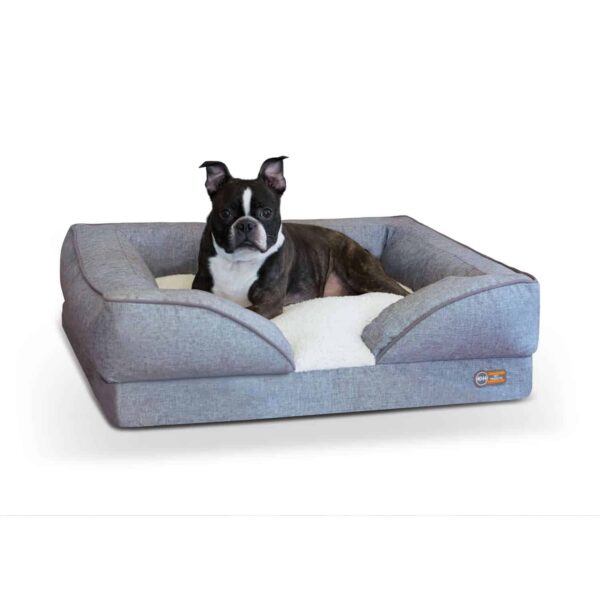 Pillow-Top Orthopedic Pet Lounger