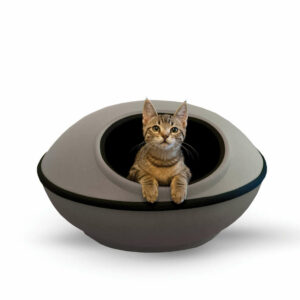 kh5183-300x300 Mod Dream Pods Cat Bed Gray / Black 22″ x 22″ x 11.5"
